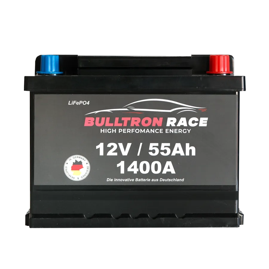 Bulltron Race Motorsport Batterie 12V 55AH 1400a