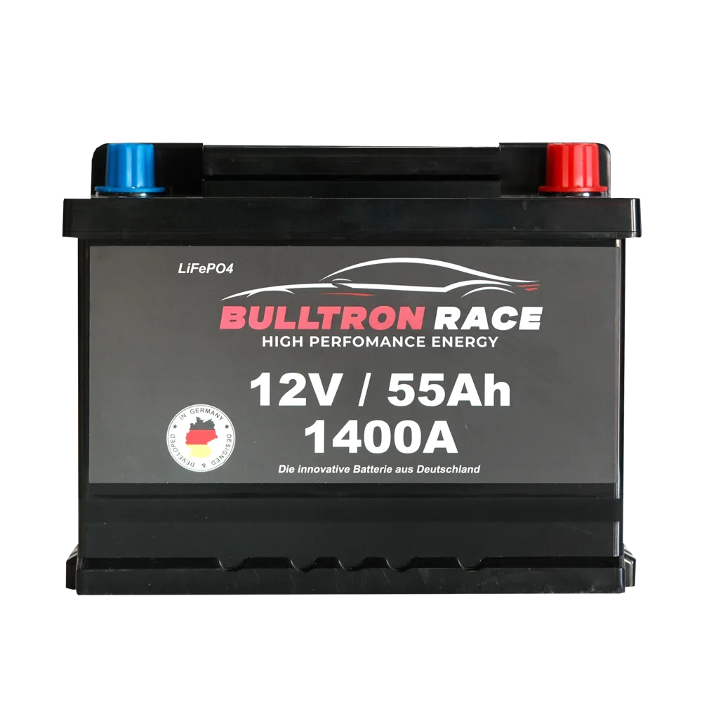 Bulltron Race Motorsport Batterie 12V 55AH 1400a