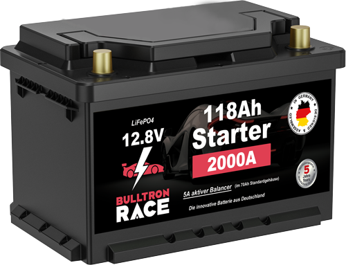 118 AH Batterie für den Motorsport